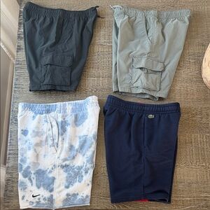 Lacoste Kids Shorts Set - Black, Gray, Blue, Tie-Dye